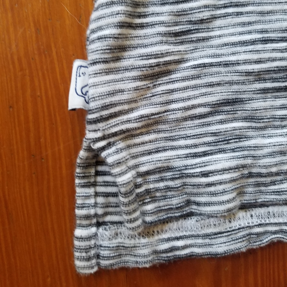 VINEYARD VINES Striped Cotton Tee XS - Picture 3 of 3